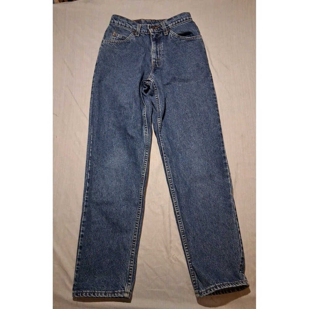 Vintage Levis 560 Student Jeans  27 (26)x30 Orange Tab Loose Fit Made USA 90s